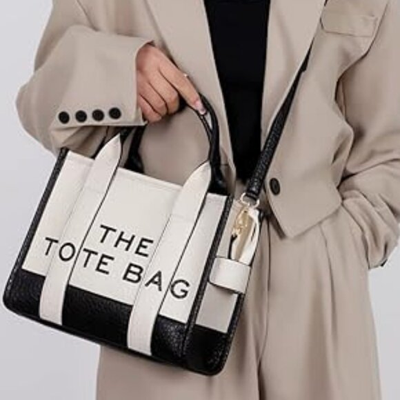Leather Tote Bag 10.6X13X6.3in